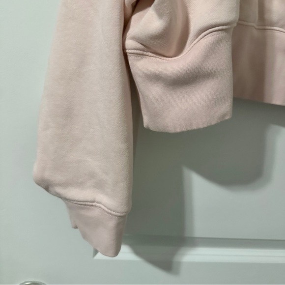 Nike Phoenix Over-Oversized Crew Neck Pink Sweatshirt Swoosh Women's Size Small - Picture 11 of 13